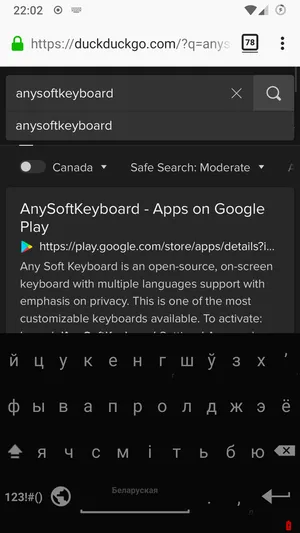 Spanish for AnySoftKeyboard